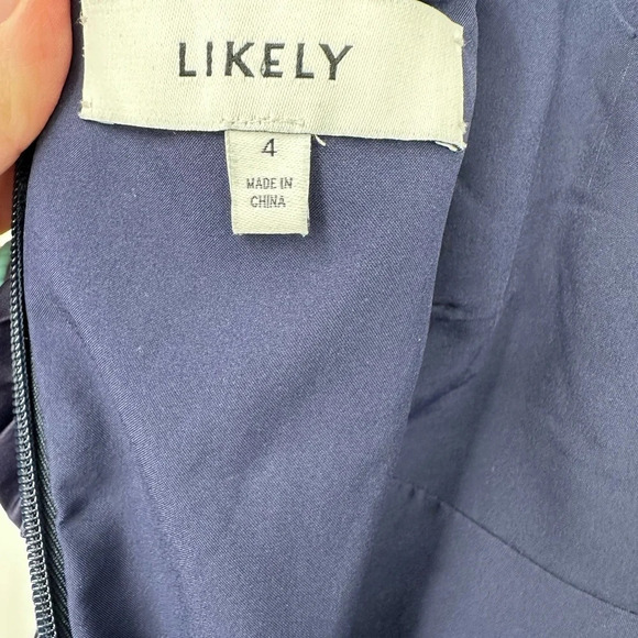 Likely Steph Ruched Cut Out Satin & Crepe Midi-Dress NWOT - Picture 8 of 12